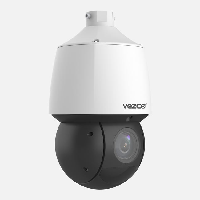 4MP 25x Lighthunter Network PTZ Dome Camera - VEZCO CCTV